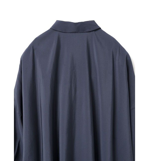 mizuiro ind「mizuiro ind ワイドチュニックシャツ」|シャツ・ブラウス|