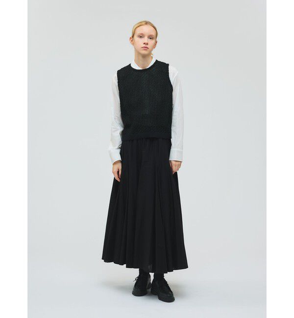 mizuiro ind「mizuiro ind パターンシアーベスト」|ベスト・ジレ|