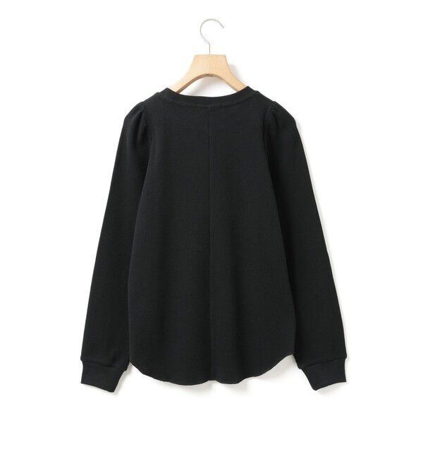 MARMARMAR「MARMARMAR パフスリーブワッフルプルオーバー」|Tシャツ・カットソー|