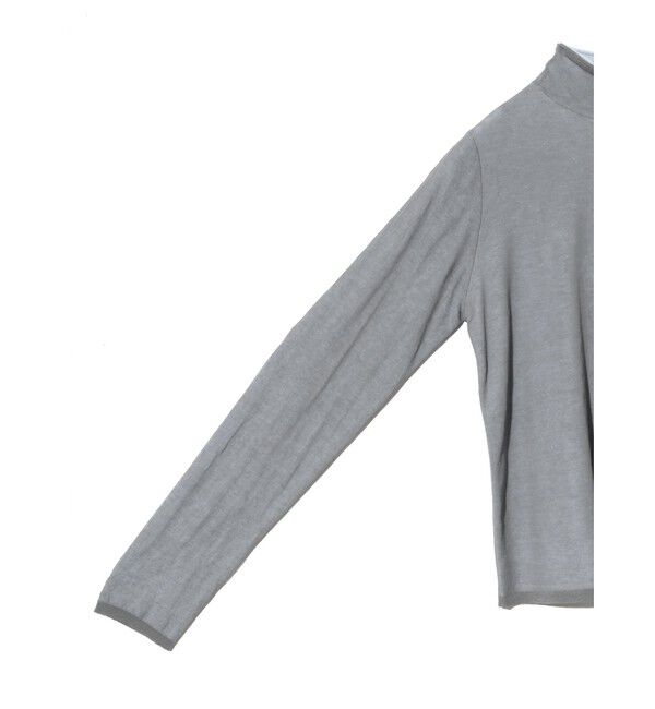 MIDIUMISOLID「MIDIUMISOLID for Ladies シアーレイヤードタートルネックプルオーバー」|Tシャツ・カットソー|