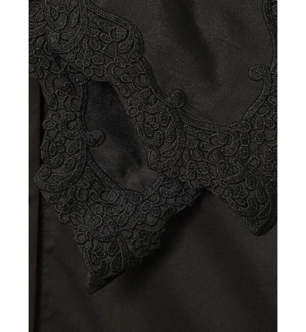 MARMARMAR「MARMARMAR レースカラーロングスリーブシャツ」|シャツ・ブラウス|