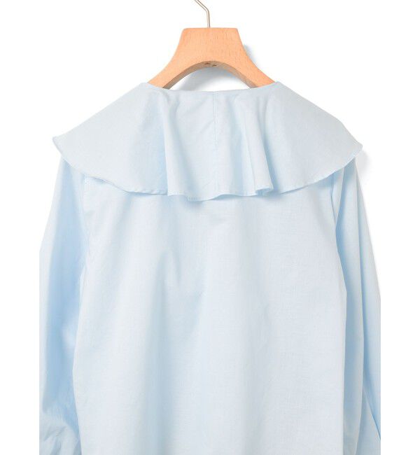 MARMARMAR「MARMARMAR ラッフルフリルカシュクールブラウス」|シャツ・ブラウス|