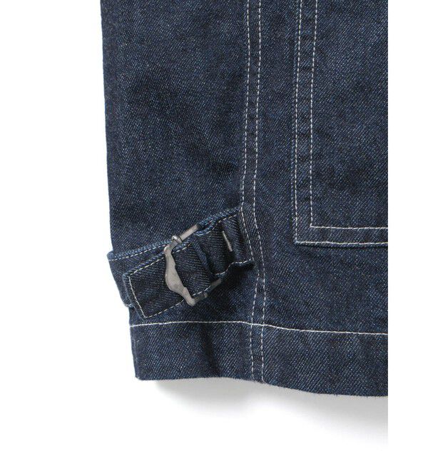 mizuiro ind「mizuiro ind ワイドデニムカバーオール(ONEWASH)」|デニムジャケット|