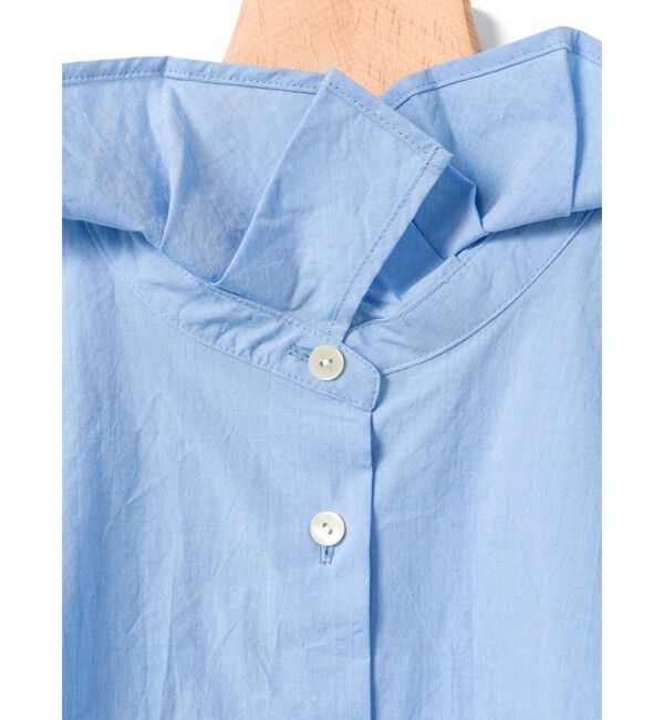 MidiUmi「MidiUmi タックカラーシャツ」|シャツ・ブラウス|