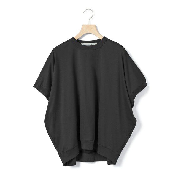 MidiUmi「MidiUmi コクーンプルオーバー」|Tシャツ・カットソー|ブラック