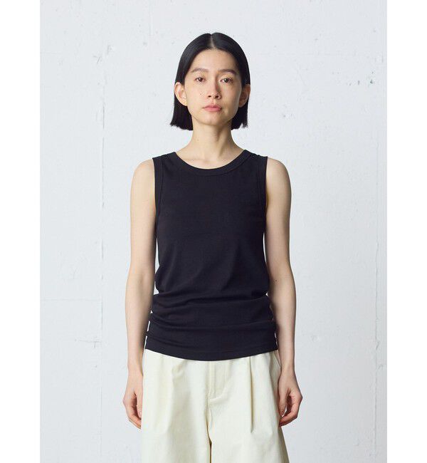 MidiUmi「MidiUmi ベーシックタンクトップ」|Tシャツ・カットソー|ブラック