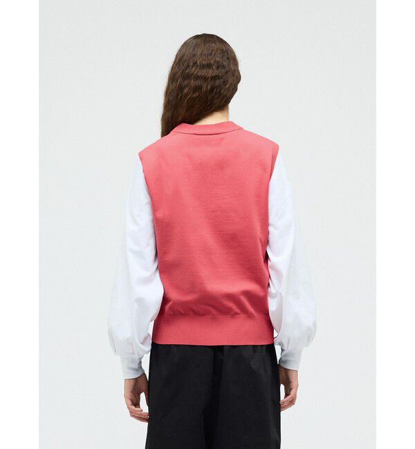 mizuiro ind「mizuiro ind Vネックベスト」|ベスト・ジレ|