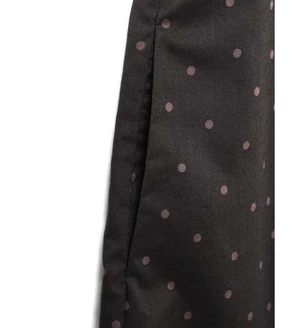 MidiUmi「MidiUmi ウエスト切り替えドットワンピース」|ワンピース|