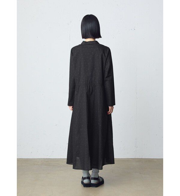 MidiUmi「MidiUmi ウエスト切り替えドットワンピース」|ワンピース|