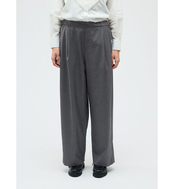 mizuiro ind「mizuiro ind ツータックスラックス」|その他|