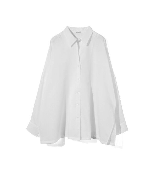 MIDIUMISOLID「MIDIUMISOLID for Ladies シアースキッパーポンチョシャツ」|シャツ・ブラウス|