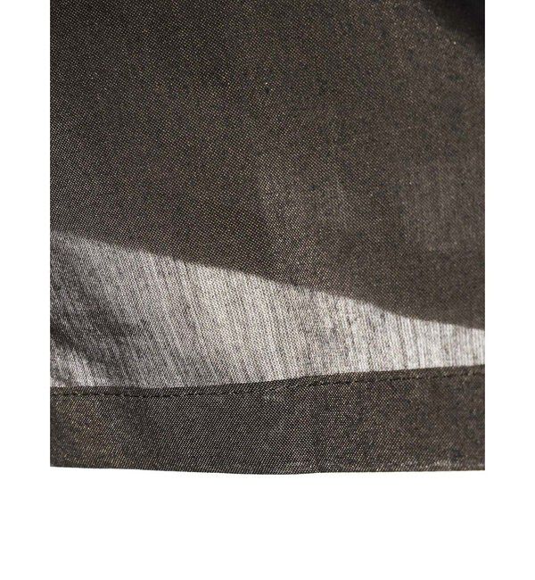 MIDIUMISOLID「MIDIUMISOLID for Ladies シアースキッパーポンチョシャツ」|シャツ・ブラウス|