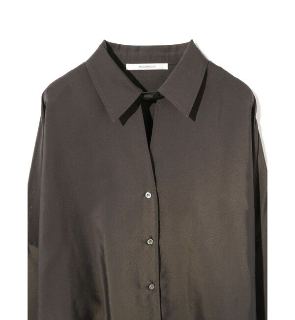 MIDIUMISOLID「MIDIUMISOLID for Ladies シアースキッパーポンチョシャツ」|シャツ・ブラウス|