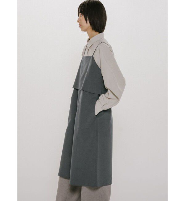 MIDIUMISOLID「MIDIUMISOLID for Ladies レイヤードキャミソールワンピース」|ワンピース|