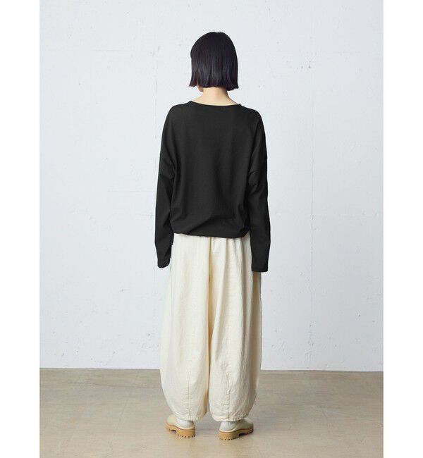 MidiUmi「MidiUmi ドローストリングプルオーバー」|Tシャツ・カットソー|