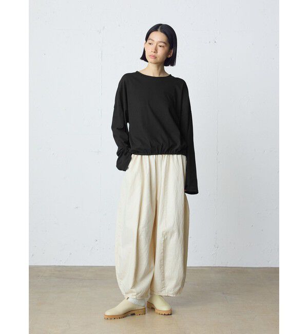 MidiUmi「MidiUmi ドローストリングプルオーバー」|Tシャツ・カットソー|