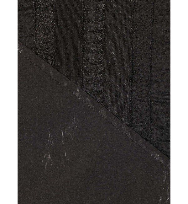 MIDIUMISOLID「MIDIUMISOLID for Ladies マテリアルミックスジャケット」|テーラードジャケット|