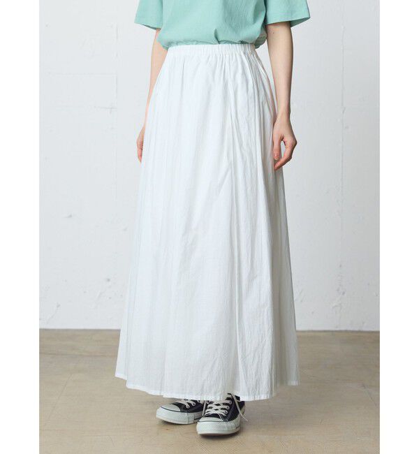 MidiUmi「MidiUmi ギャザースカート」|スカート|