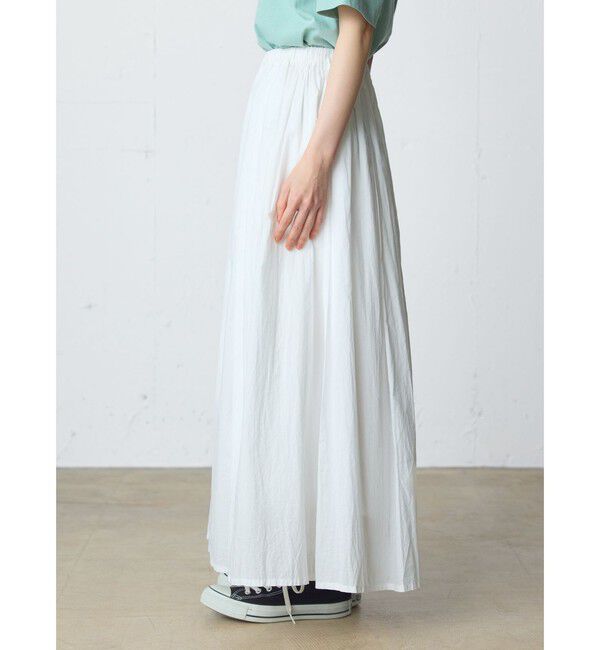 MidiUmi「MidiUmi ギャザースカート」|スカート|