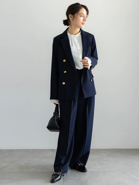 Te chichi「【セレモニーアイテム】2タックワイドパンツ（セットアップ可）」|その他|