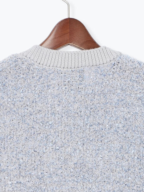 Te chichi「ツイードニットベスト」|ダウンベスト・ベスト|