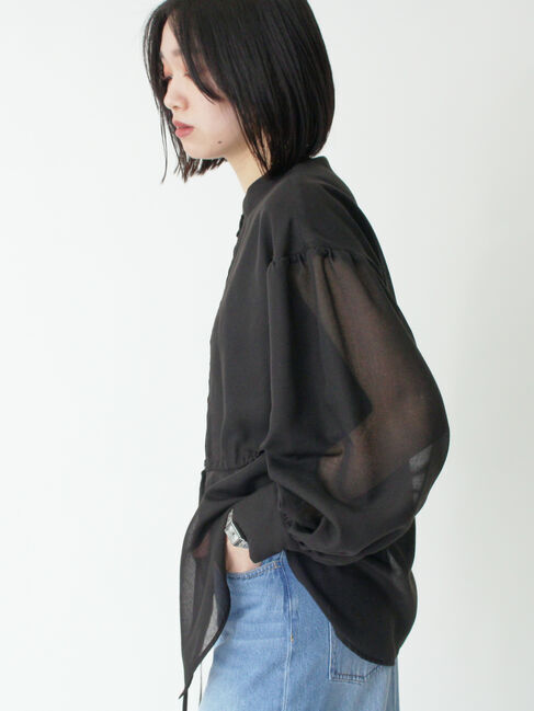sm2rhythm「ボイルレイヤードブラウス」|シャツ・ブラウス|