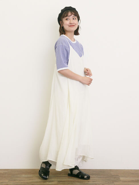 Samansa Mos2「ボイルキャミワンピース」|ワンピース|