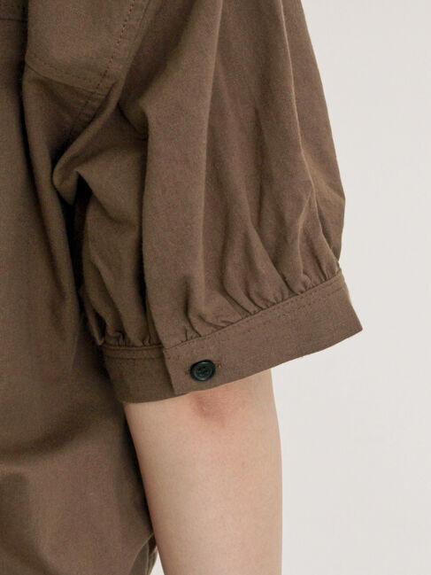 Samansa Mos2「ショート丈シャツ」|シャツ・ブラウス|