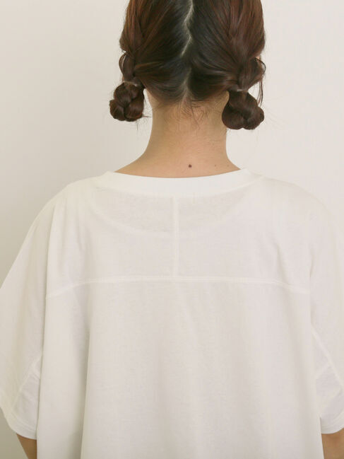 Samansa Mos2「ロゴアソートプリントゆるTシャツ」|Tシャツ・カットソー|