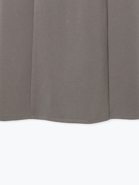 Samansa Mos2 blue「ダブルウエストナロースカート」|スカート|