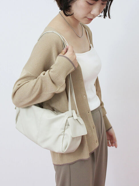 Samansa Mos2 blue「ダブルストラップミニバッグ」|その他|