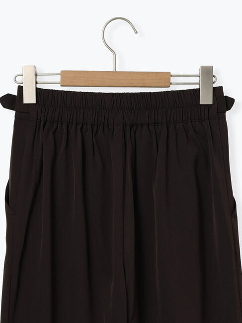 Samansa Mos2 blue「【イージーケア】サイドタブストレートパンツ」|その他|