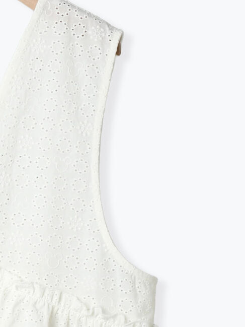 Samansa Mos2「【Disney】ミッキーマウス/レース柄ベスト」|ダウンベスト・ベスト|