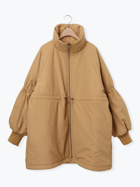 Samansa Mos2「【リバーシブル】キャンディースリーブ中綿コート」|ブルゾン・スタジャン|