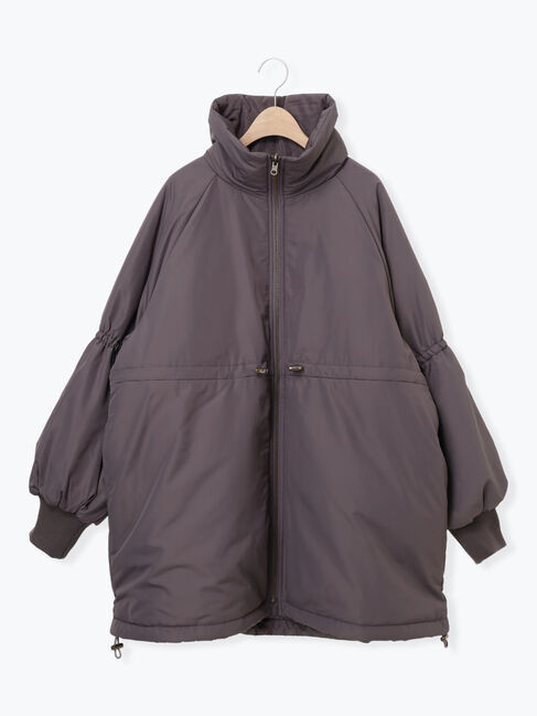 Samansa Mos2「【リバーシブル】キャンディースリーブ中綿コート」|ブルゾン・スタジャン|