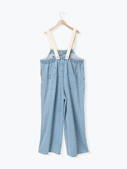 Samansa Mos2「【オーガニックコットン】デニムサロペット」|その他|