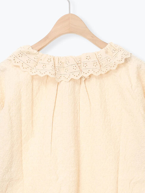 Samansa Mos2「オーバーレースブラウス」|シャツ・ブラウス|