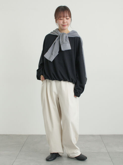 Samansa Mos2「ツータックカーブパンツ」|その他|