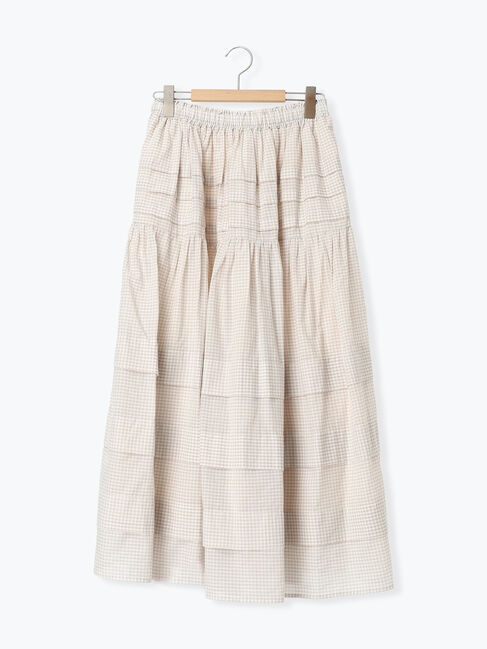 Samansa Mos2「シアータックギャザースカート」|スカート|