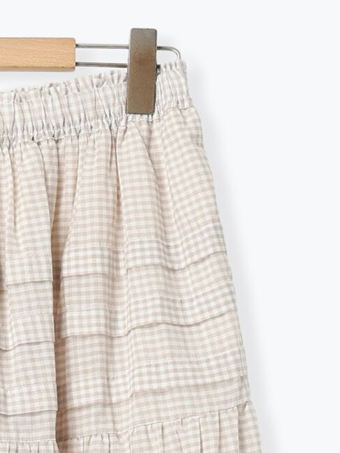 Samansa Mos2「シアータックギャザースカート」|スカート|