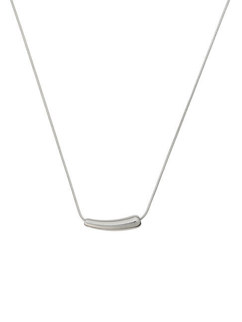 Samansa Mos2「カーブモチーフネックレス」|ネックレス|