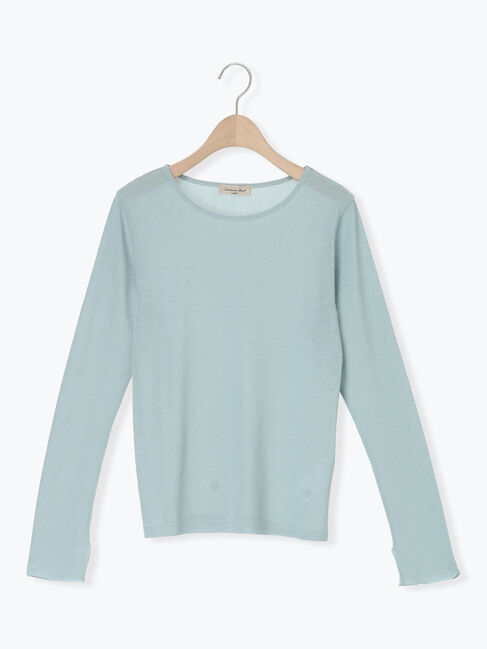 Samansa Mos2「シアーカットソー」|Tシャツ・カットソー|