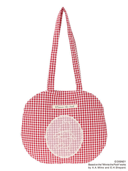 Samansa Mos2「【Disney】くまのプーさん/レース付き丸バッグ」|その他|