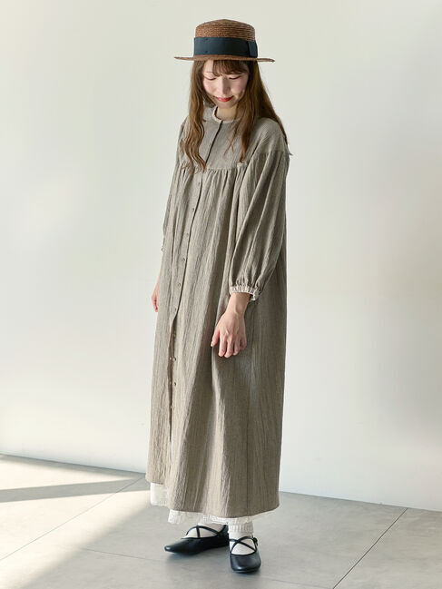 Samansa Mos2「【Cross&times;Staff】前後2WAYワンピース」|ワンピース|