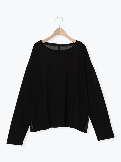 Samansa Mos2「ガーゼ天竺ゆるカットソー」|Tシャツ・カットソー|