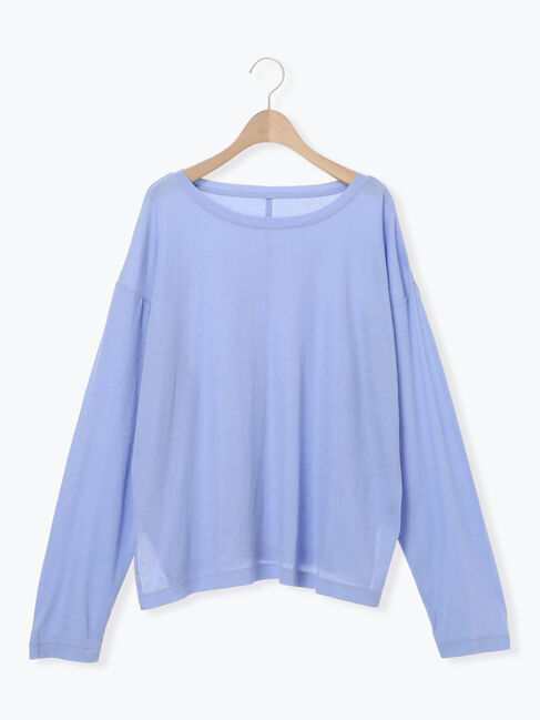 Samansa Mos2「ガーゼ天竺ゆるカットソー」|Tシャツ・カットソー|