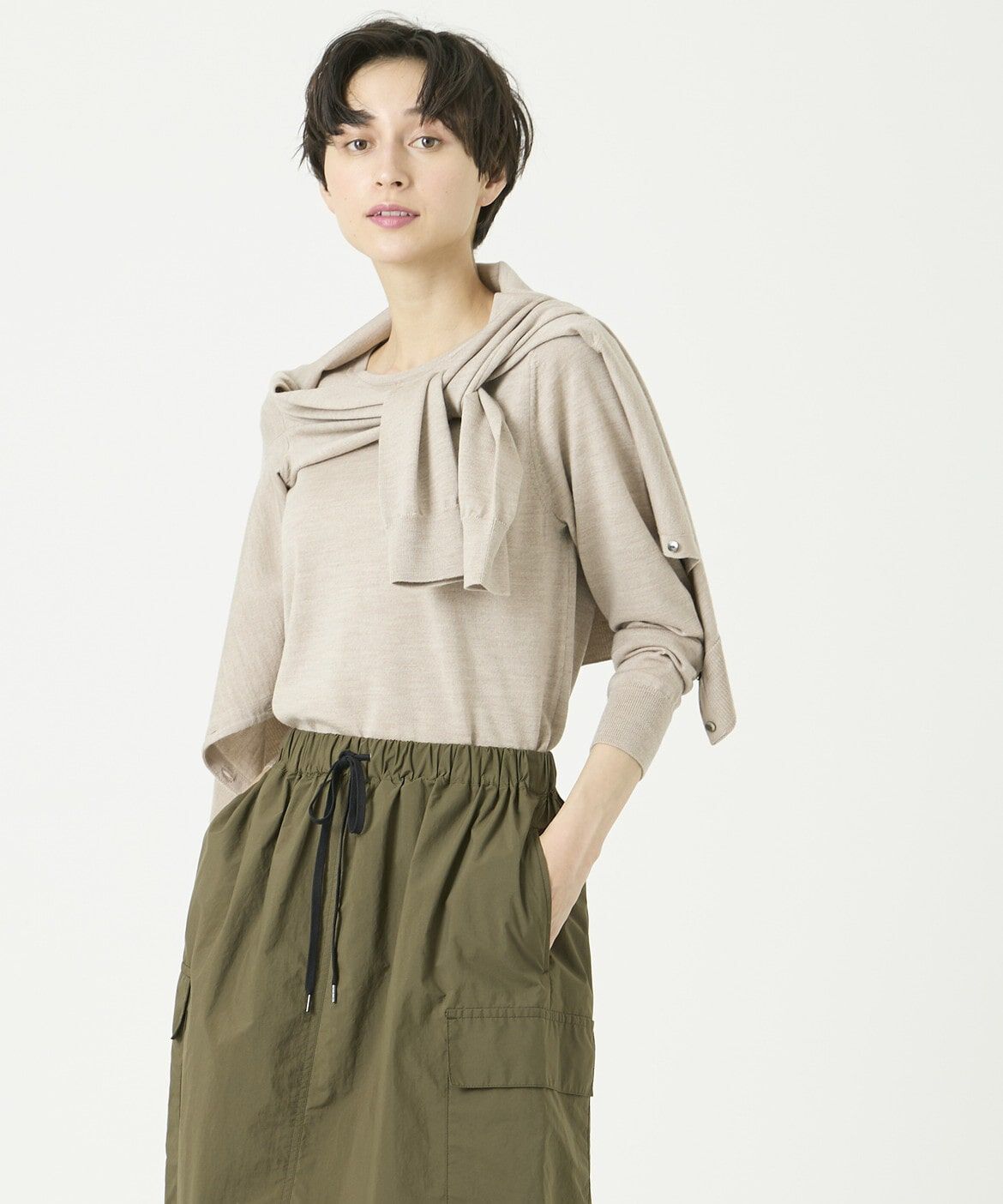 DAY by DAY it&rsquo;s international「ウォッシャブルウールベーシッククルーネックニット《HARMONY》」|ニット・セーター|