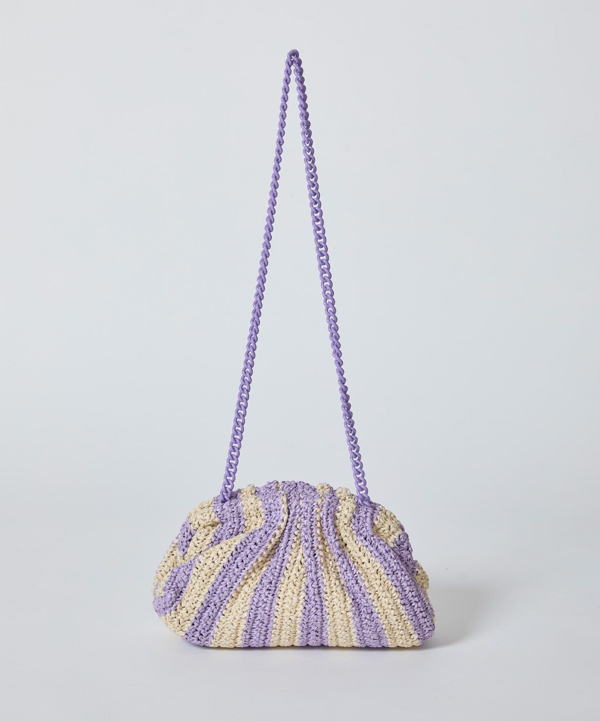 Maglie le cassetto「ストライプクラッチバッグ《Maria La Rosa》」|クラッチバッグ|