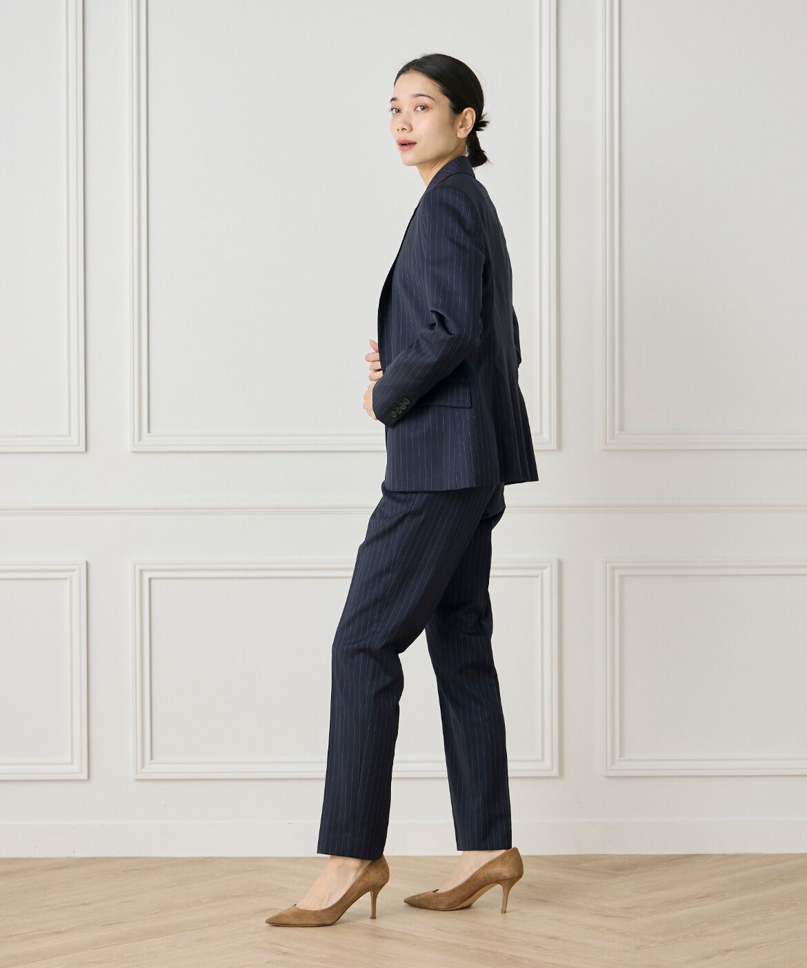 INED「シングルジャケット《CERRUTI》」|テーラードジャケット|