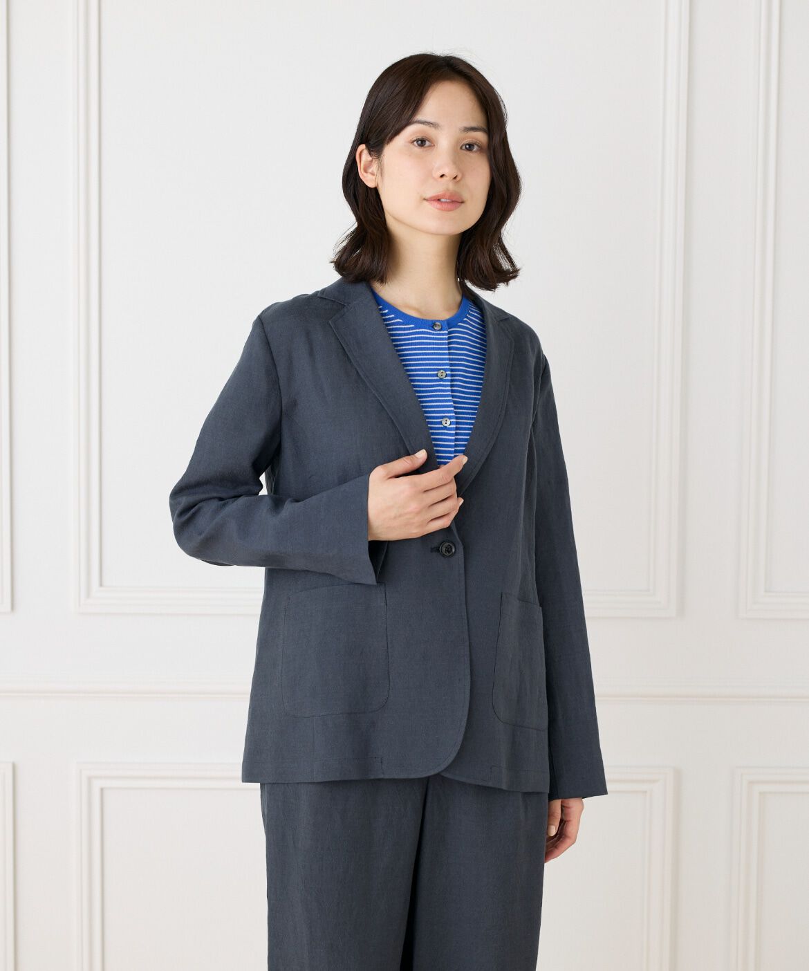 DAY by DAY it&rsquo;s international「テンセルリネンジャケット」|テーラードジャケット|